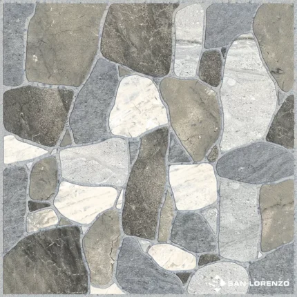 PISO ROCKSTONE GRIS 45X45 CM - 2.29 M²