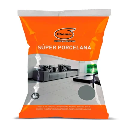 FRAGUA SUPER PORCELANA GRIS PLATA - 1 KG