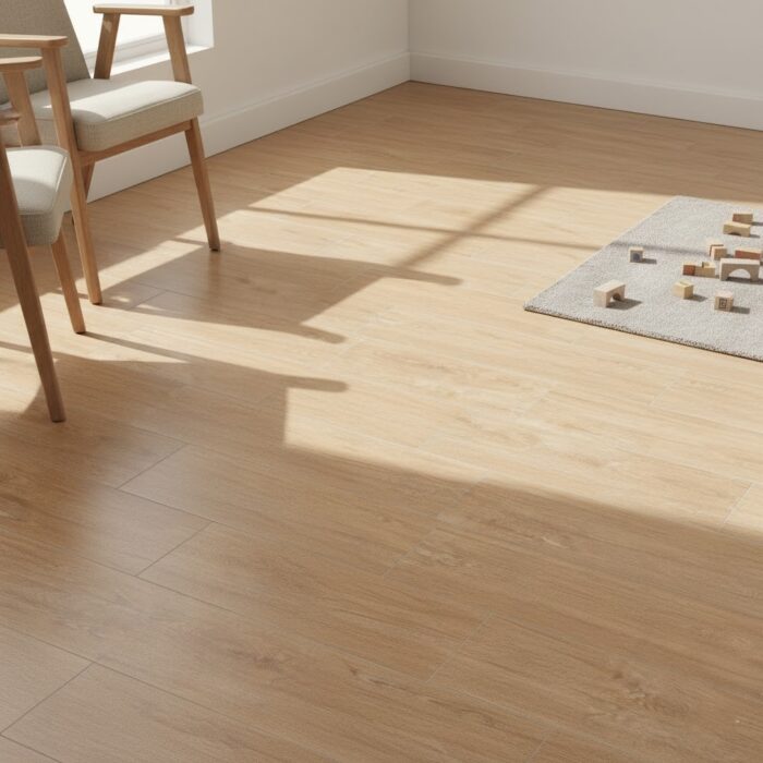 Piso cerámico larice perla 30x60 cm mate estructurada, diseño tipo madera, ideal para interiores de tránsito medio como salas, comedores y dormitorios. Encuentalo en www.marketceramico.com