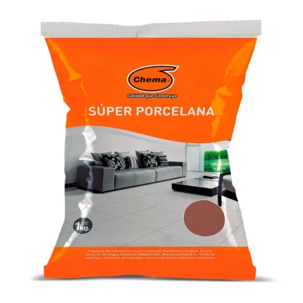 FRAGUA SUPER PORCELANA MARRÓN -1KG