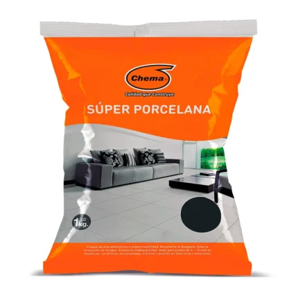 FRAGUA SUPER PORCELANA NEGRO -1KG