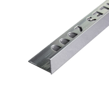 PERFIL DE ALUMINIO "L" BRILLANTE X 2.4O MTS