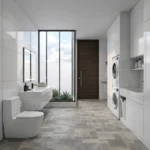 Porcelanato Vitri Super Blanco 60x60 cm brillante blanco entero para pisos y paredes
