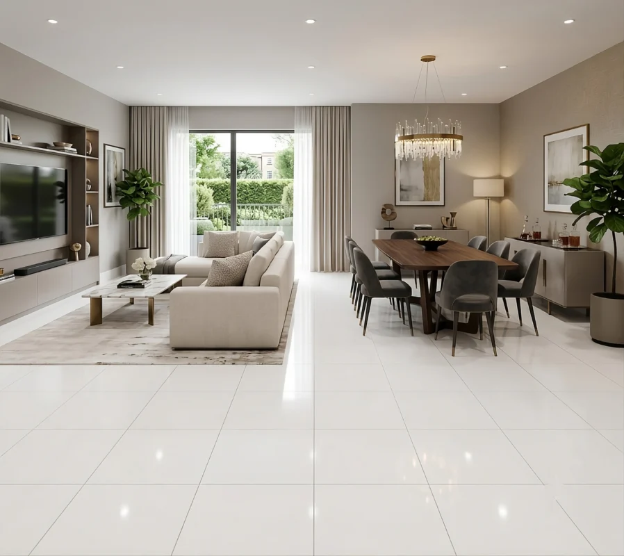 porcelanato 60x60 blanco market ceramico sala