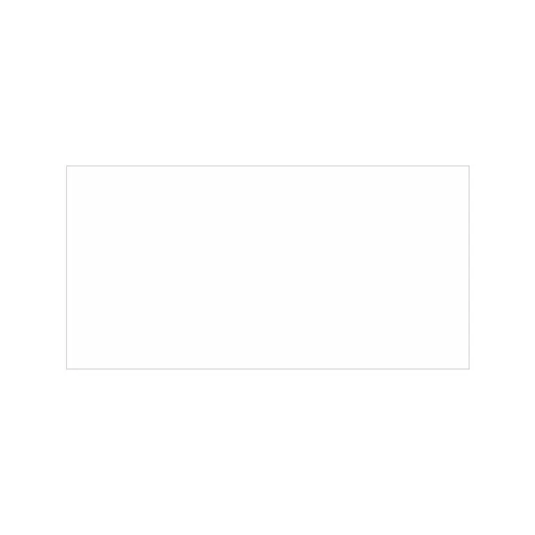Mayólica blanco brillante 30×60 cm para muro, revestimiento cerámico de acabado liso y luminoso