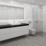 Mayolica brick blanco 30x60 cm, con acabado brillante para muros modernos y elegantes. Encuéntralo en www.marketceramico.com