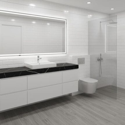 Mayolica brick blanco 30x60 cm, con acabado brillante para muros modernos y elegantes. Encuéntralo en www.marketceramico.com