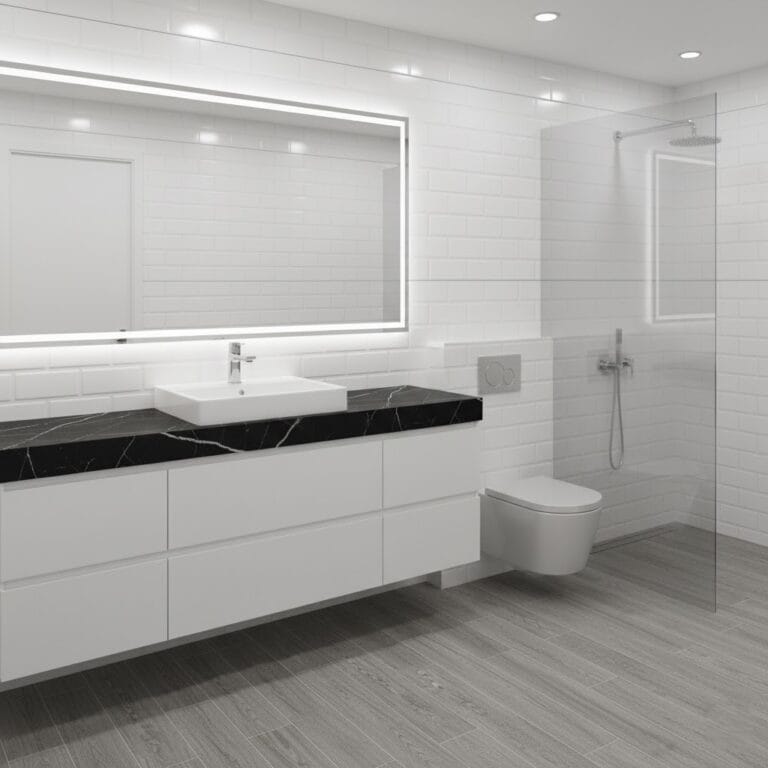 Mayolica brick blanco 30x60 cm, con acabado brillante para muros modernos y elegantes. Encuéntralo en www.marketceramico.com