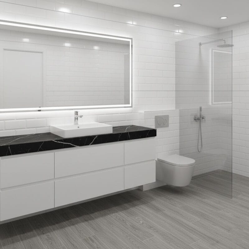 Mayolica brick blanco 30x60 cm, con acabado brillante para muros modernos y elegantes. Encuéntralo en www.marketceramico.com