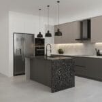 Mayolica brick ondas plata 30x60 cm, con acabado brillante para muros modernos y elegantes. Encuéntralo en www.marketceramico.com