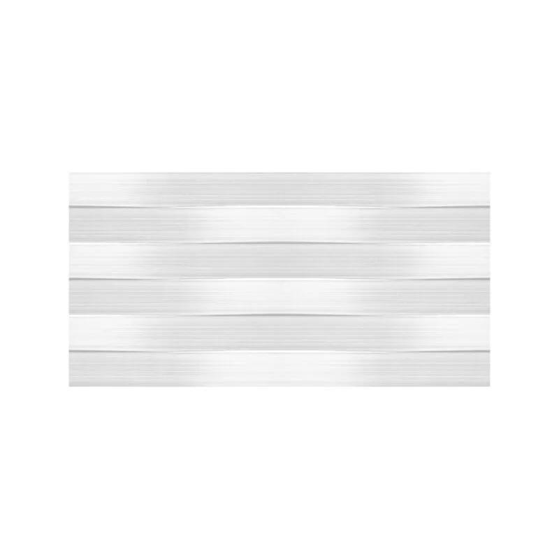 Mayólica Dalia New II Silver Decorado 30x60 cm brillante con diseño geométrico moderno para paredes elegantes y contemporáneas.