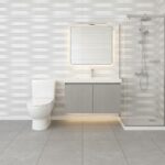 Mayolica dalia silver 30x60 cm, con acabado brillante para muros modernos y elegantes. Encuéntralo en www.marketceramico.com