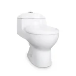 Inodoro One Piece Balanz Blanco Descarga Dual, sanitario moderno de una pieza, ahorrador de agua y diseño elegante para baños en Perú