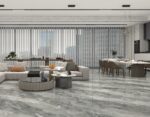 Porcelanato vitrificado Marble Grey de 60x120 cm con diseño tipo mármol gris y vetas suaves. Ideal para pisos y paredes. Disponible en Market Cerámico.
