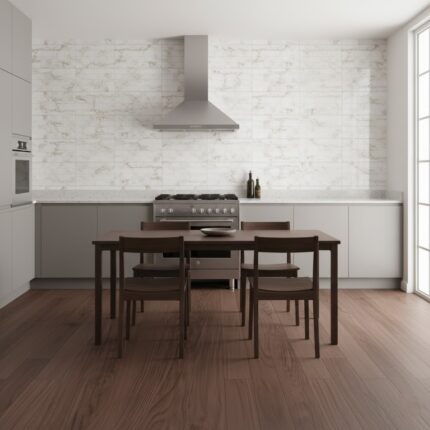 Mayolica siena brick dorado 30x60 cm, con acabado brillante para muros modernos y elegantes. Encuéntralo en www.marketceramico.com