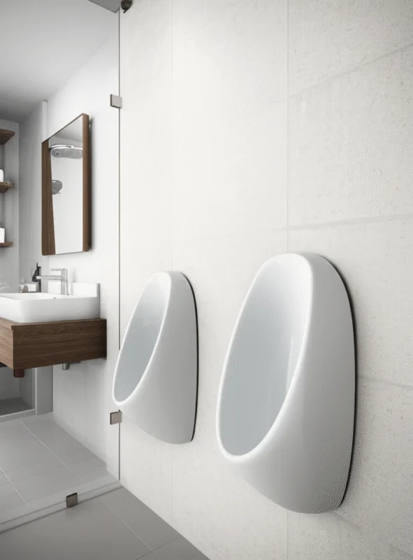 Equipa tu baño con el urinario Sahara. Compra online en MarketCeramico.com con envío a todo el Perú.