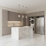Mayolica dalia Ivory 30x60 cm, con acabado brillante para muros modernos y elegantes. Encuéntralo en www.marketceramico.com