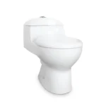Inodoro One Piece Balanz Blanco Descarga Dual, sanitario moderno de una pieza, ahorrador de agua y diseño elegante para baños en Perú