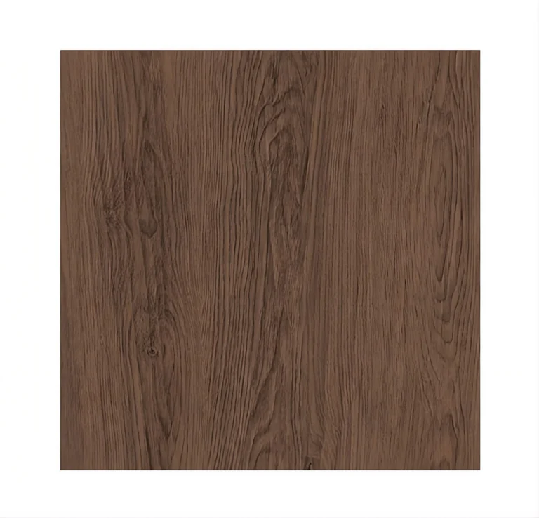Porcelanato Vitri Nogal Café 60x60 mate tipo madera para pisos y paredes de alto tránsito con diseño natural y elegante.