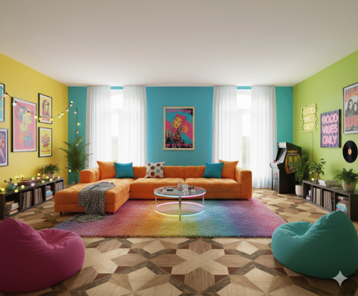 Cerámico madera piso Atlanta Natural 45×45 cm – diseño geométrico en tonos cálidos tipo parquet, ideal para salas y comedores. Disponible en MarketCerámico.com.