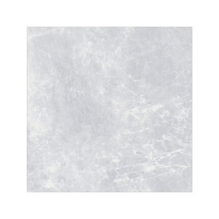 Piso Cerámico Colonia II Gris 60x60, acabado brillante con vetas marmolizadas para interiores elegantes