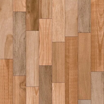 Piso Foresta Laurel 60x60 cm – diseño cálido tipo parquet en tonos madera, ideal para salas y comedores. Disponible en marketceramico.com