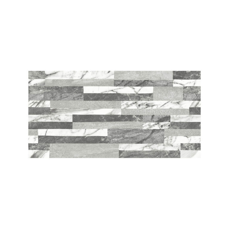 Fachaleta Cayaltí Plus Mix Gris Brillo 30x60 cm, diseño tipo piedra natural con acabado brillante para muros modernos y elegantes. Encuéntralo en www.marketceramico.com