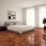 Cerámico madera Sevilla Natural 45×45 cm – diseño cálido tipo parquet en tonos madera, ideal para salas y comedores. Disponible en MarketCerámico.com.
