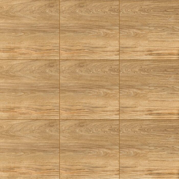 Piso cerámico rectificado Bremen marfil brillante de 59x59 cm, acabado tipo madera elegante y resistente, ideal para salas, comedores y dormitorios. Superficie brillante, fácil de limpiar y con juntas mínimas para un diseño moderno y sofisticado.