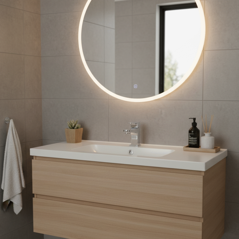 Llave Oxford pico bajo para lavadero en bronce cromado con perilla acrilico y aireador. Encuéntralo en www.marketceramico.com