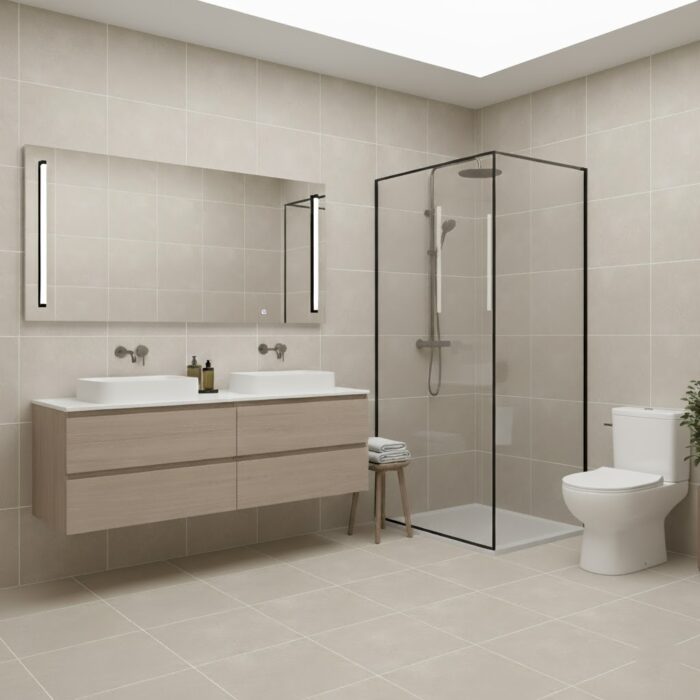 Piso Terre marfil 45x45 cm mate resistente para sala, baño, cocina, locales comerciales, etc. De tráfico alto. Encuentralo en www.marketcemico.com