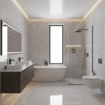 Porcelanato vitrificado 60x60 cm brillante, elegante y resistente, ideal para salas, comedores, dormitorios y locales comerciales. Su acabado brillante aporta amplitud y luminosidad a los espacios, garantizando durabilidad y fácil mantenimiento. Descúbrelo en www.marketceramico.com