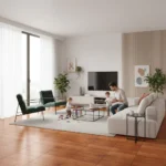 Piso ceramico madera GLADI CARAMELO 60x60 cm ideal para diferentes ambientes de tu hogar. Enciéntalo en www.marketceramico.com