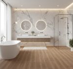 Porcelanato vitrificado mate parket honey 60x60 cm, ideal para salas, comedores, locales comerciales y dormitorios. Encuentalo en www.marketceramico.com