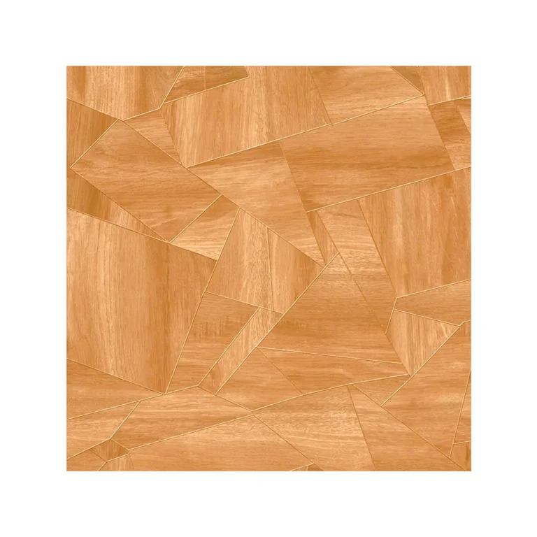 Piso cerámico Kari Beige 60x60 color madera semibrillante para salas, cocinas y dormitorios de tránsito medio.