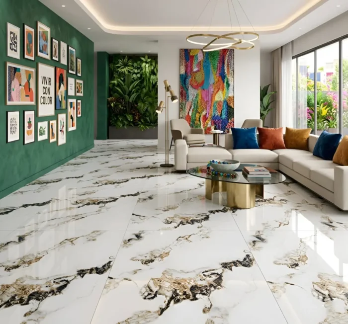 Porcelanato Calacatta brown 60x60 cm | Market Cerámico