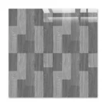 Porcelanato Vitri Dallas Grey 60x60 cm tipo parquet madera gris claro con vetas grises, acabado brillante para pisos de sala, cocina y dormitorios modernos | Market Cerámico