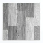 Porcelanato Vitri Dallas Grey 60x60 cm tipo parquet madera gris claro con vetas grises, acabado brillante para pisos de sala, cocina y dormitorios modernos | Market Cerámico