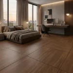 Gres Porcelánico Celima Duddle Marrón 60x60 cm acabado mate estilo madera